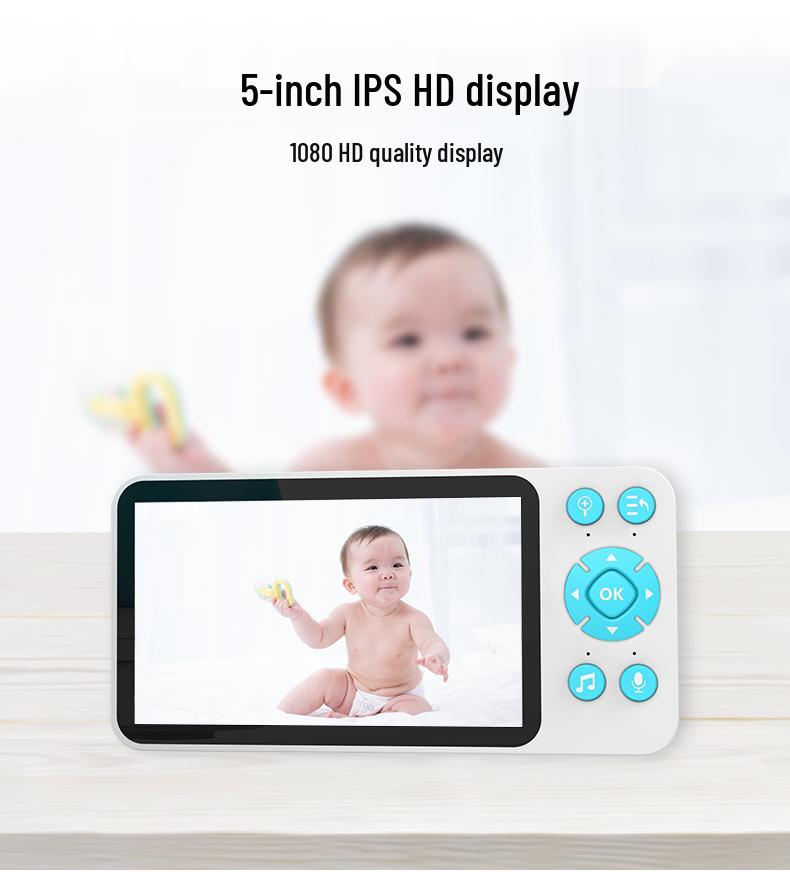 Tuya Two-Way Voice Baby Monitor with App Remote Control