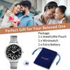 Large Elastic Free Quartz Fashion Gift for Lover Women's Watch, Numbers, Analog, Belt, Size, Simple, Stylish, Watch, Silver, Women's Accessory,