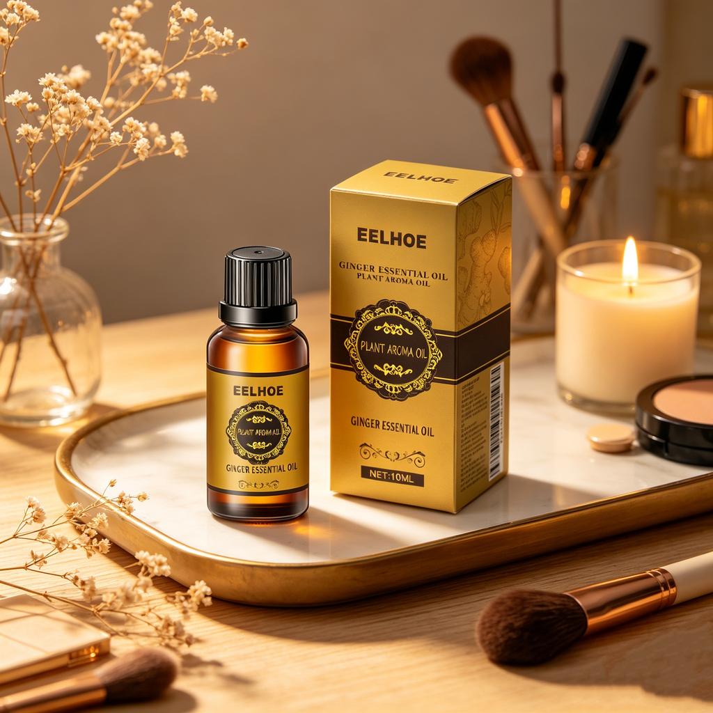 Ginger Essential Oil For Body Glowing Skin Lasting Brighten Sexy Tighten Shape Nourish Massage Original Women Skin Firming Oils
