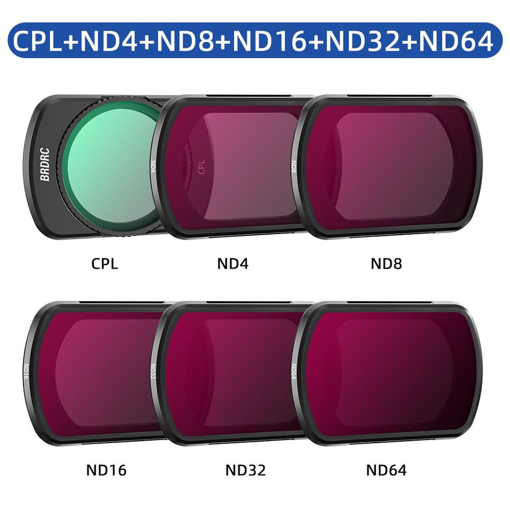 2025 für DJI OSMO POCKET 3 Filter UV-Schutzlinse ND-Dimmung CPL-Polarisator Zubehör