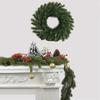 Simulated Christmas Wreath with PE Pine Needles for Door Decor and Crafts