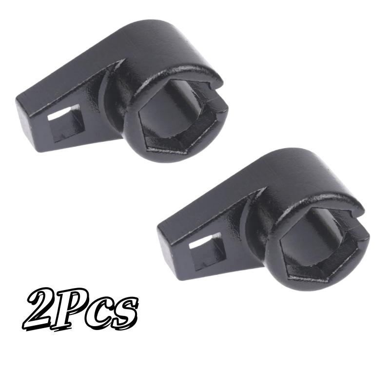 3/8" 22mm Offset Oxygen Sensor Socket Wrench, O2 Sensor Removal Tool Kit Set, Engine Adapter Wrench for Lambda Sensor