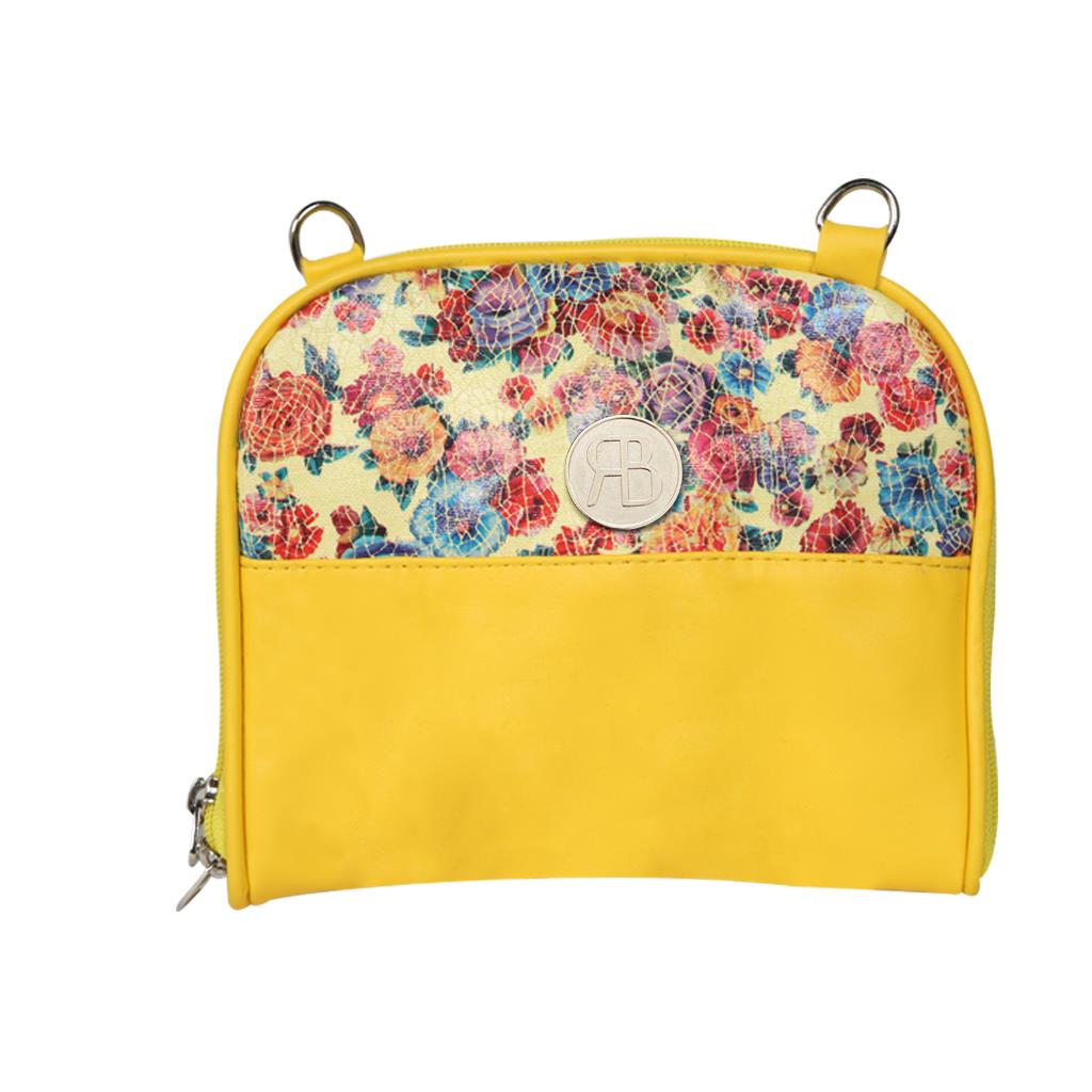 Rollbab Yellow Flowered Pinup Women's Flat Shoe Bag Set uygun fiyatlı satın alın fiyat
