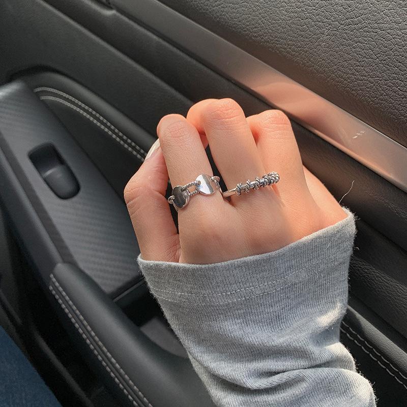 And Delicate Chic Open Wrap Ring In 925 Sterling Silver Ideal For Unique Gifting