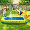 Cartoon Inflatable Dinosaur Fountain Outdoor Dolphin Watering Mat Children's Water Toys Frog Swimming Pool Shark Swimming Pool