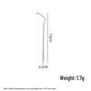 Stainless Steel Toothpick Set: Portable Teeth Cleaning Tool and Tooth Gap Cleaner