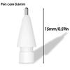 Metal Precise Control Fine Point Tips for Apple Pencil 2/1 Gen iPencil Nibs Upgraded Replacement Tip For iPad Pro Pencil Nib