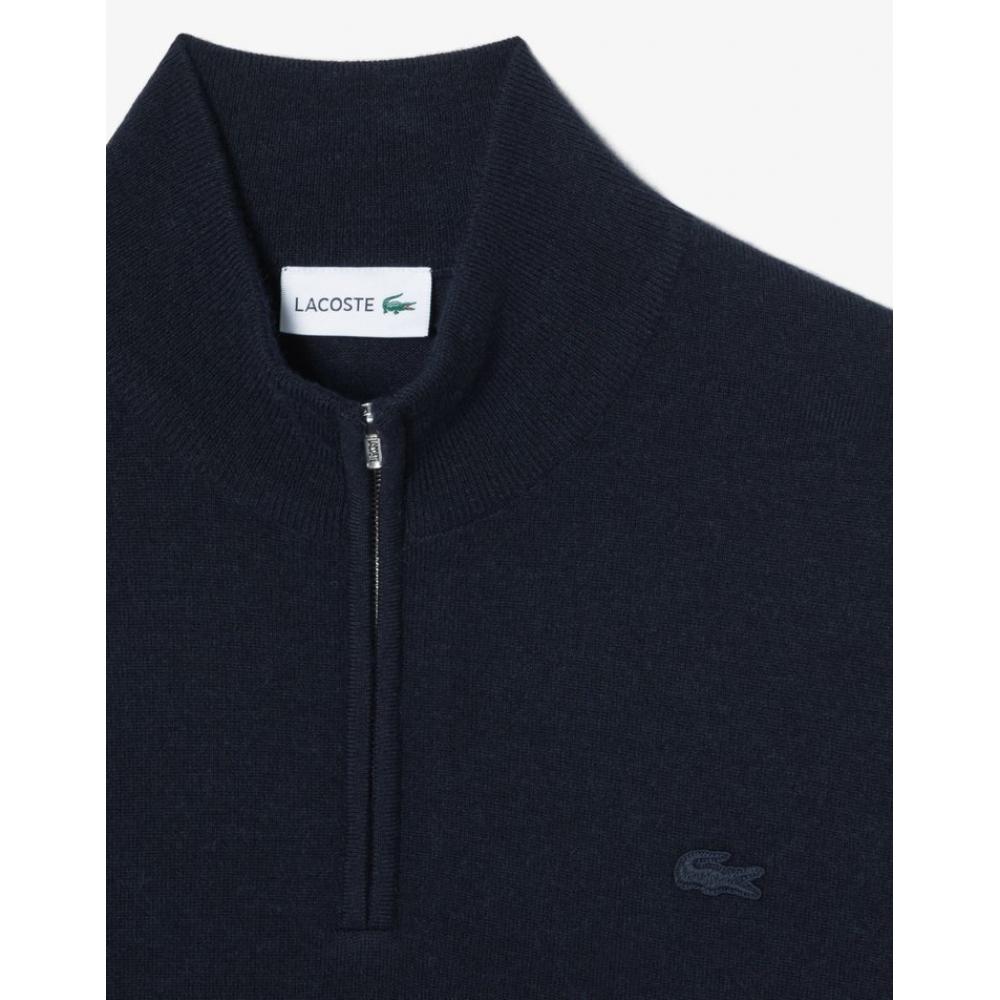 Lacoste Men S baSic Half Zip Pullover Ah305e 54n Hde