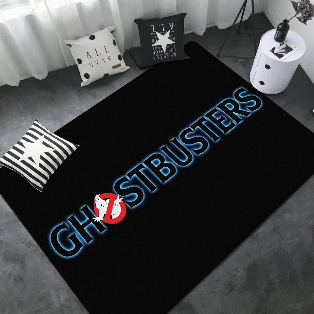 Ghostbusters Door Mat Washable Non-Slip Living Room Sofa Chairs Area Mat Kitchen Toilet Rug