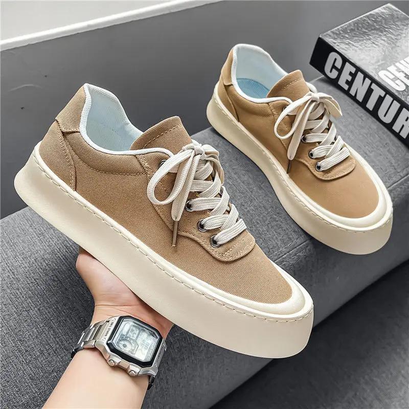 

Модные кроссовки Мода 2024 Мужская повседневная обувь Плоская мужская обувь для отдыха Пеший туризм Дизайнерская роскошь Корейский стиль Предложение Тенденции обуви Тенденция 39