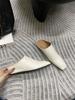 Fashion Elegant Soft Leather Mules Slippers Women Square Toe Inner Height Wedge Slide Sandals Summer Cozy Beach Designer Shoes for Women