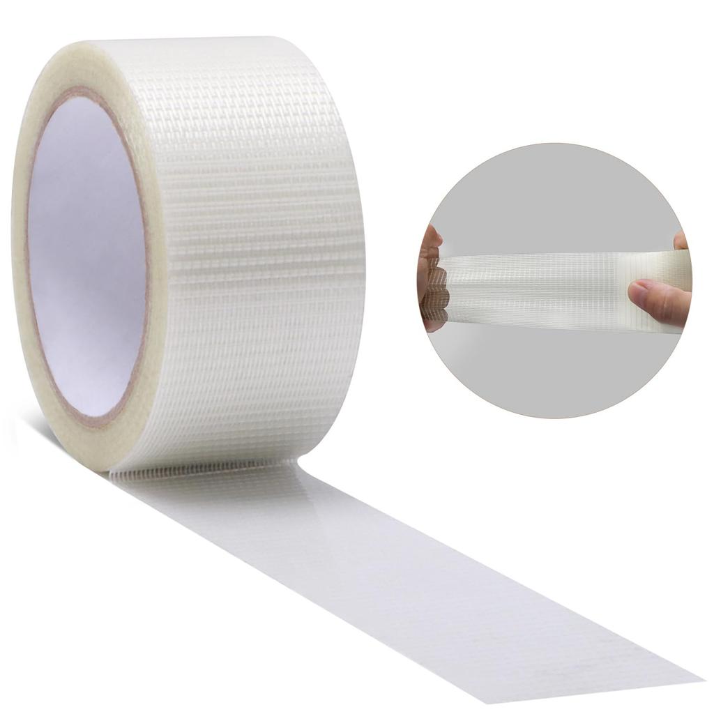 Ganydet Waterproof Tape, Heat Resistant Tape, Packing Tape, Repair Tape, Strong Tape, Width 2.0