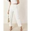 Women's High-waisted Straight Leg Trousers Casual Commute Office Pants