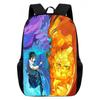 Naruto Anime Printed Kids School Backpack Elementary Students Lightweight Ergonomic Dual-Shoulder Bag Unisex