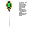 4-in-1 Soil Tester Digital Display Soil Moisture Sunlight PH Temperature Tester Long Probe Soil Tester for Garden Lawn Farm Greenhouse Plant Care