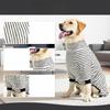Haustierkleidung, Winter-Hauskleidung für Hunde, Vierbeinige Kleidung gegen Haarausfall, Langflor-Baumwollkleidung für mittelgroße und große Hunde