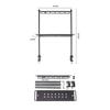 Camping Lantern Stand Shelf Multi-Functional Outdoor Tabletop Hanging Rack