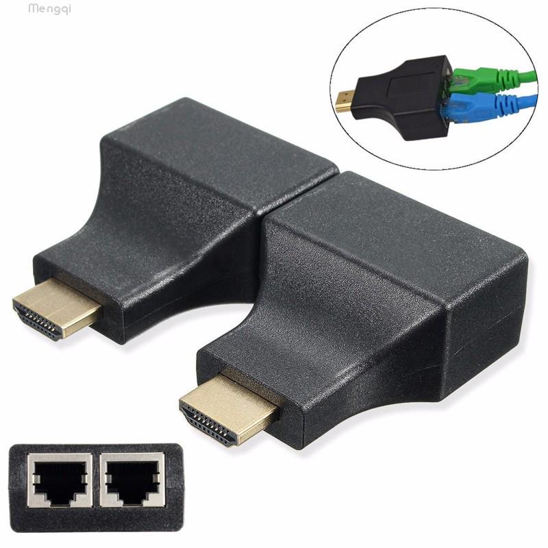 Buy Idh Hdmi To Dual Port Rj45 Network Cable Extender Over By Cat 5 6 1080p For Pc Ps3 At Affordable Prices Free Shipping Real Reviews With Photos Joom