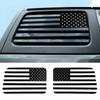 USA Flag Window Decal For Jeep Wrangler JL  2018+ Rear Window Sticker Accessorie