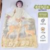 Kids Sleeping Bag Thin Breathable Cotton Muslin Sleep Sack Toddlers Children