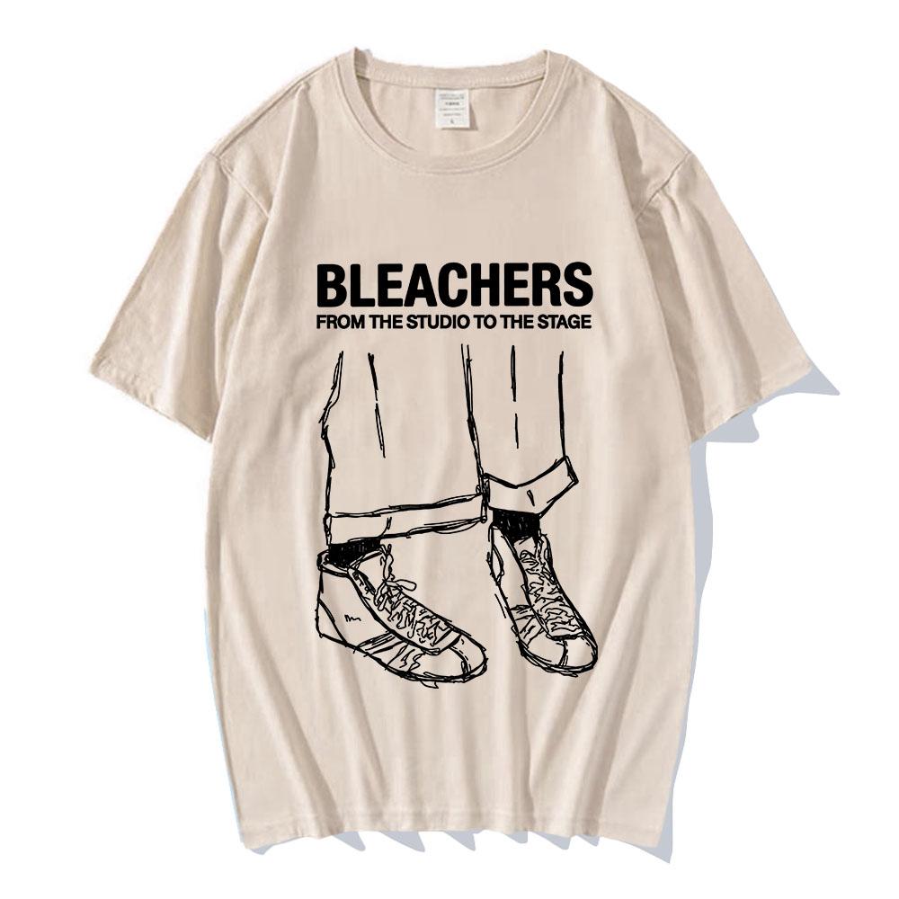 Bleachers Band Fashion T-shirt Unisex Streetwear Cotton Short Sleeve Men/Women Tshirts Casual Summer O-neck Graphic Merch Tees