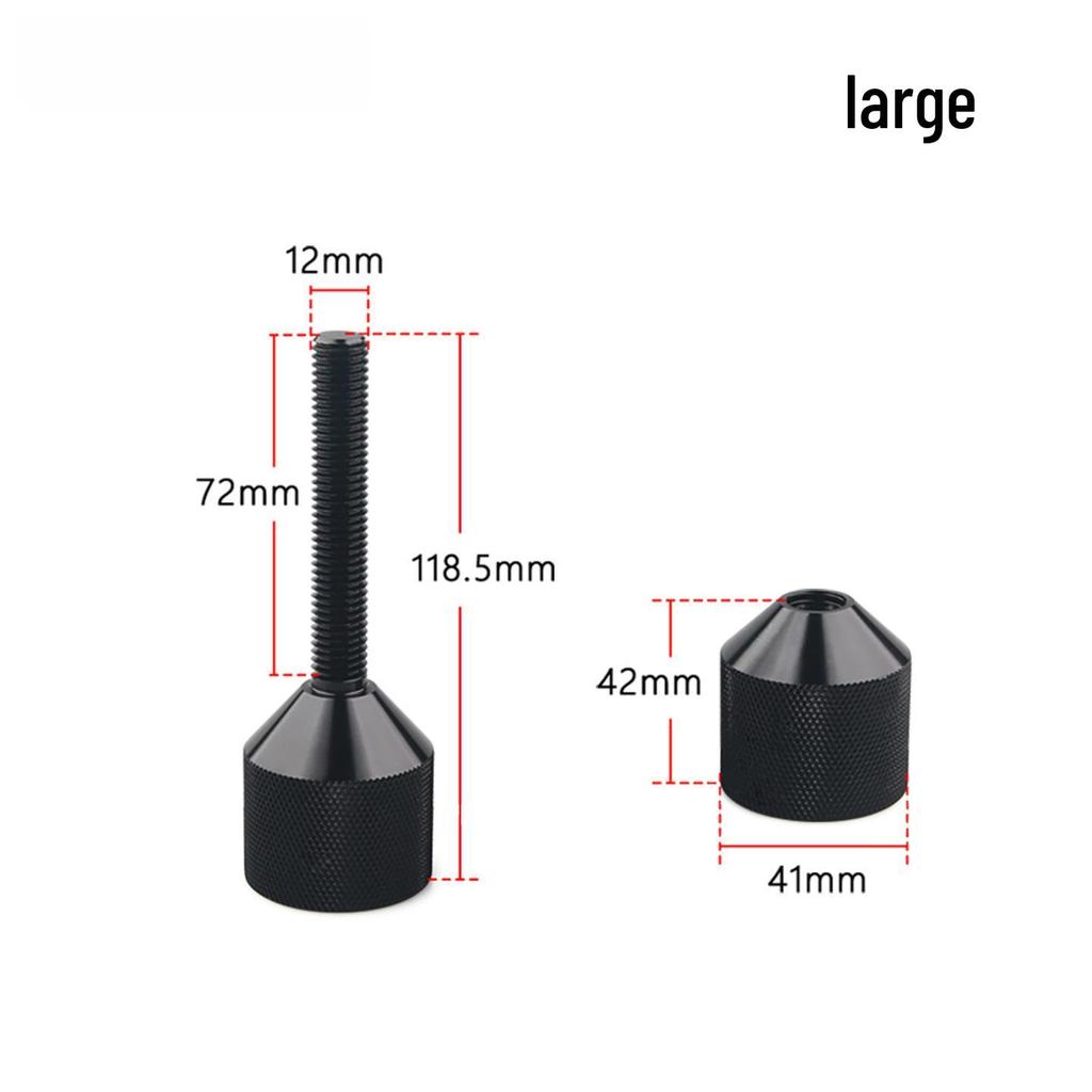 Aluminum 1-1/8" Double Hole Alignment Pin Set for 1/2-14 ASME 150LB Flange