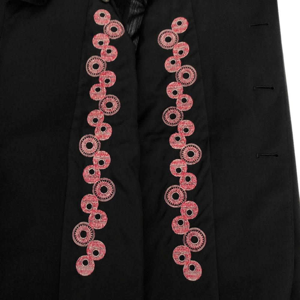 ISSEY MIYAKE Herren Blazer aus Wollmischung, maßgeschneidert, 2 schwarz, gebraucht, hergestellt in Japan