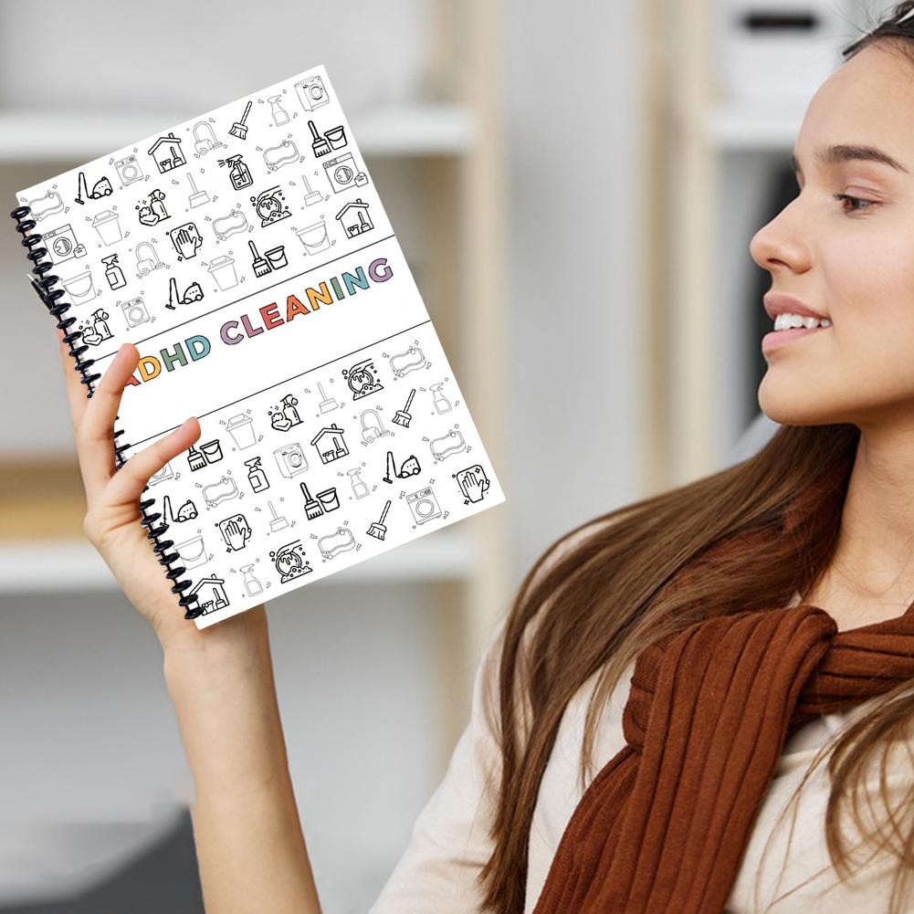 Cleaning Plan Schedule ADHD Cleaning Planner Daily Weekly Monthly Household Cleaning Planner for Home DIY Schedule & Organizer