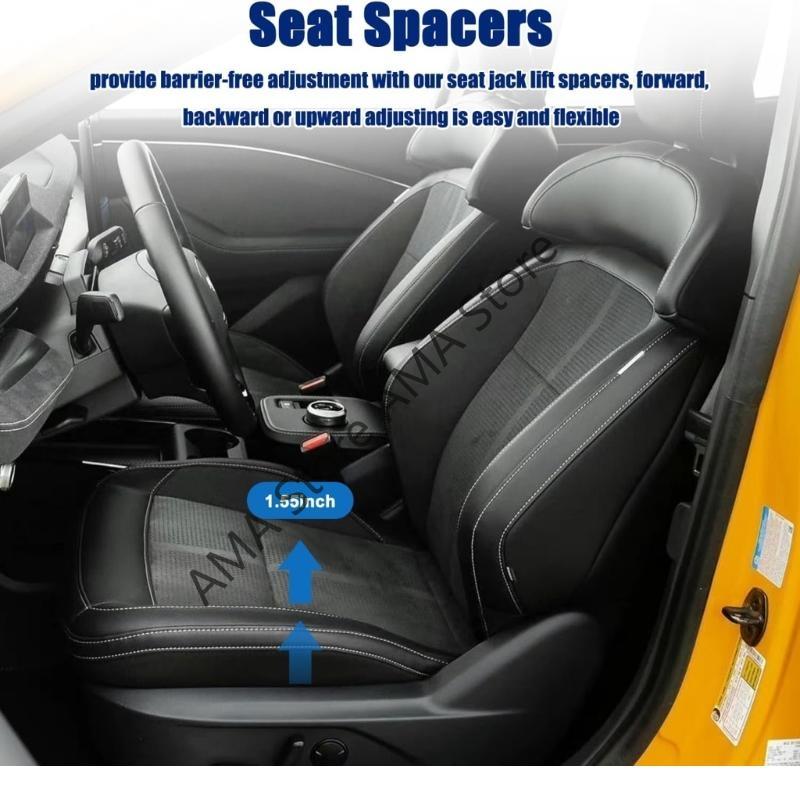 Rialzi per Auto Spaziatori Sedile Alzacristalli Rialzi Cuscino Elastico Resistente all'Usura 387-2104 Kit Spaziatori Sedile Alzacristalli Rialzi