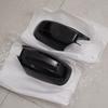 Gloss Black Horn Style Door Side Rearview Mirror Cover for Dodge Charger 2015-22