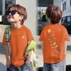 Summer short-sleeved T-shirt cotton planets printed half-sleeved boys children in small children children's children's tops new summer tide