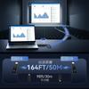 [New in 2025] Tongtion Wireless HDMI TransmitterReceiver Set, Wireless HDMI with Compact LED Display, Plug and Play, No Wi-Fi & Setup Required,
