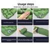 1Pcs TPU Tent Sleeping Mat Ultra Lightweight Inflatable Sofa New Foot Strap Pillow