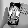 Illuminati Eye Occult Pyramid Phone Case For iPhone 16 15 14 Pro Max Plus 11 12 13 Pro Max XS 6 12 13 Mini Cover Shell