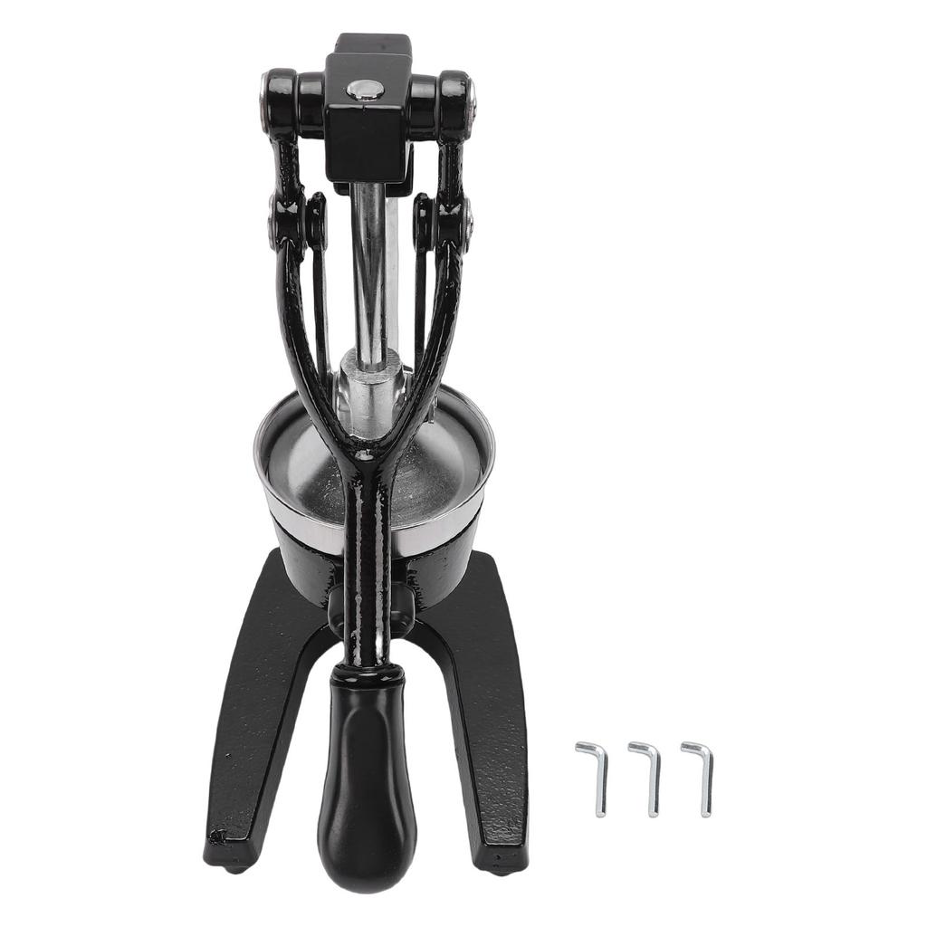 Manual Juicer Citrus Stainless Steel Cast Iron Extractor Lemon Pres with Ergonomic Handle for Home Kitchen