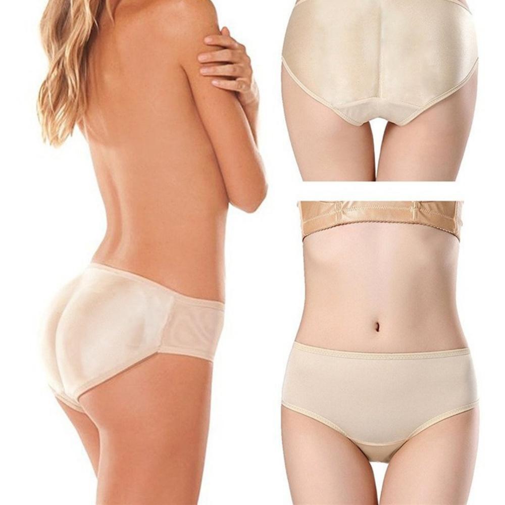 Padded Butt Enhancer Molded Fake Ass Shapers Briefs Panties