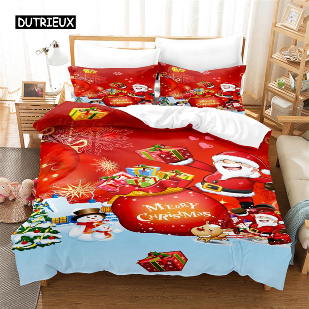 Christmas Gifts Bedding Set Duvet Cover Set 3d Bedding Digital Printing Bed Linen Queen Size Bedding Set Fashion Design