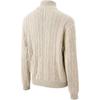 Polo Ralph Lauren Solid Color Zip Collar Logo Embroidered Long Sleeve Cable Knit Sweater Men Sweater 710904969-002