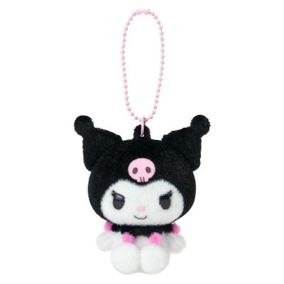 Sanrio Kuromi Porte-mascotte floqué Japon NOUVEAU Personnages Sanrio