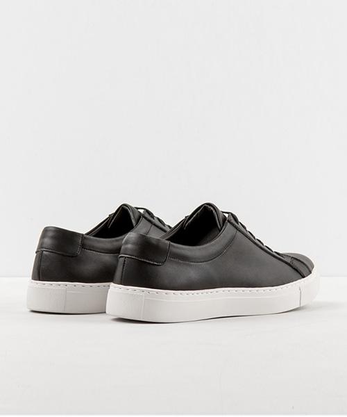 Leatherless #2376 / Classical Sneakers / Black / For Men