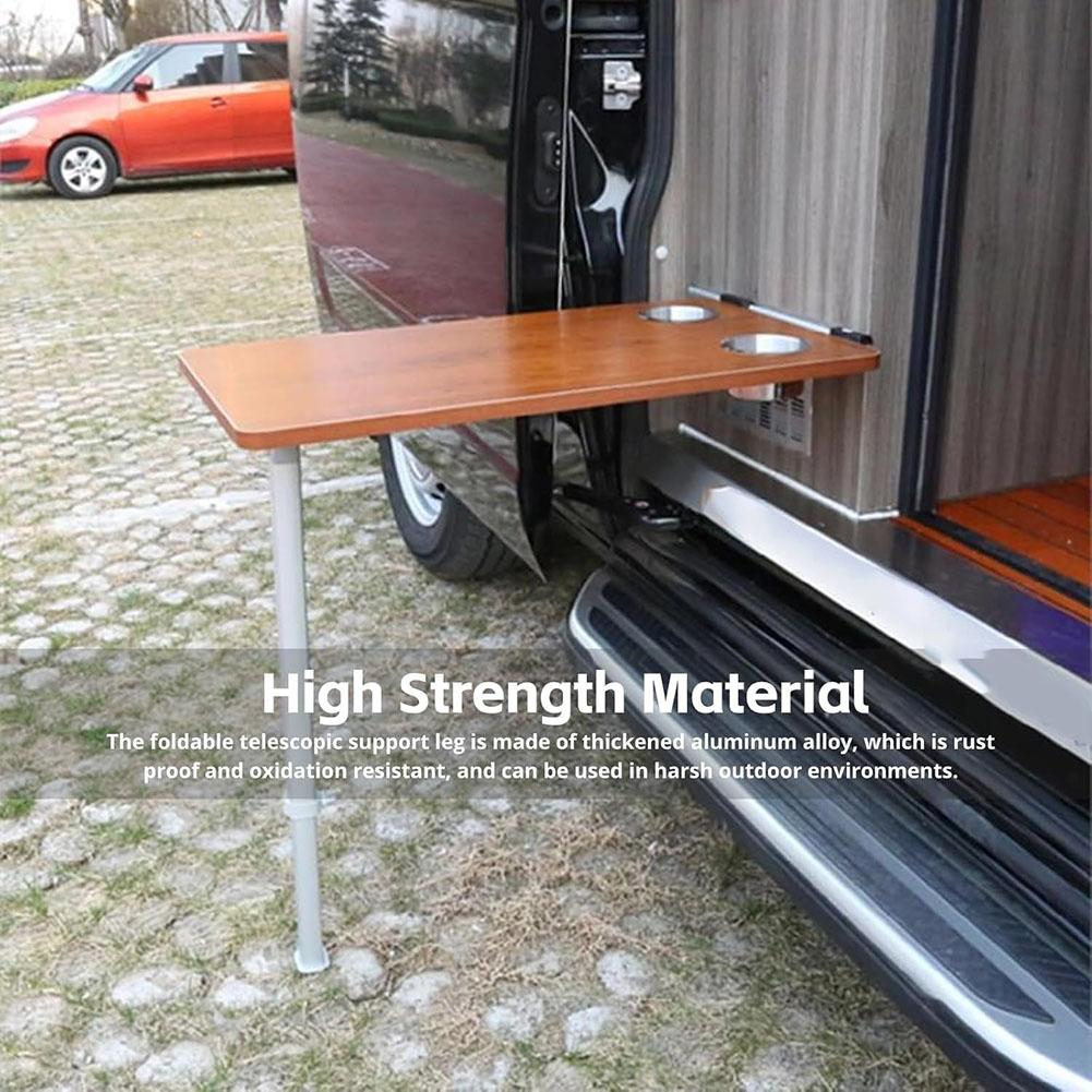 Indoor And Outdoor Use Folding Telescoping Legs Removable Table Leg Detachable Table Legs For Rv Aluminum Alloy Construction