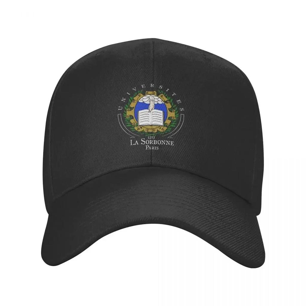 Universite Paris La Sorbonne Baseball Cap Military Tactical Cap Luxury Hat Fashionable Elegant Womens Hats Unisexs