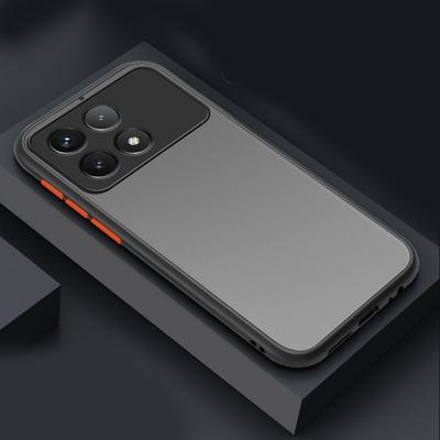 Shockproof Armor Matte Case For Pocophone Poco X7 F6 Pro M6 Plus X6 X5 F5 M3 C71 4G 5G Phone Soft Bumper Hard Cover