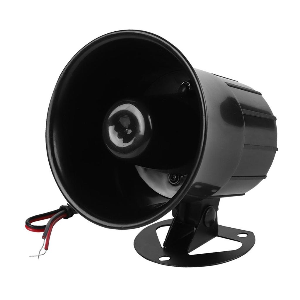 110dB DC 12V Wire Loud Horn Alarm Siren Speaker Burglar Alarm System for Outdoor Security