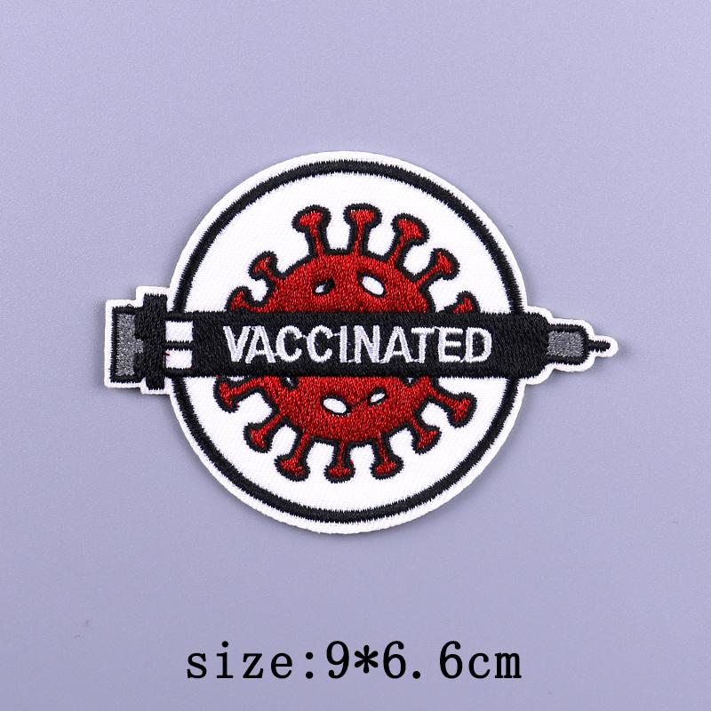 Punk Patch Iron On Embroidered Patches For Clothing Thermoadhesive Patches On Clothes Rock Biker Patch For Clothes Hook Loop