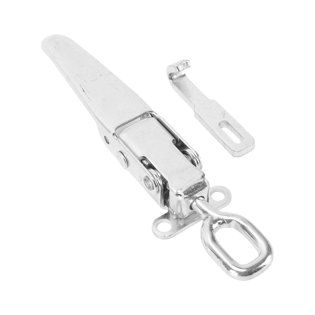 Trailer Clamp Hasp High Strength Abrasion Proof Metal Buckle Lock Fastener Latch for Trucks