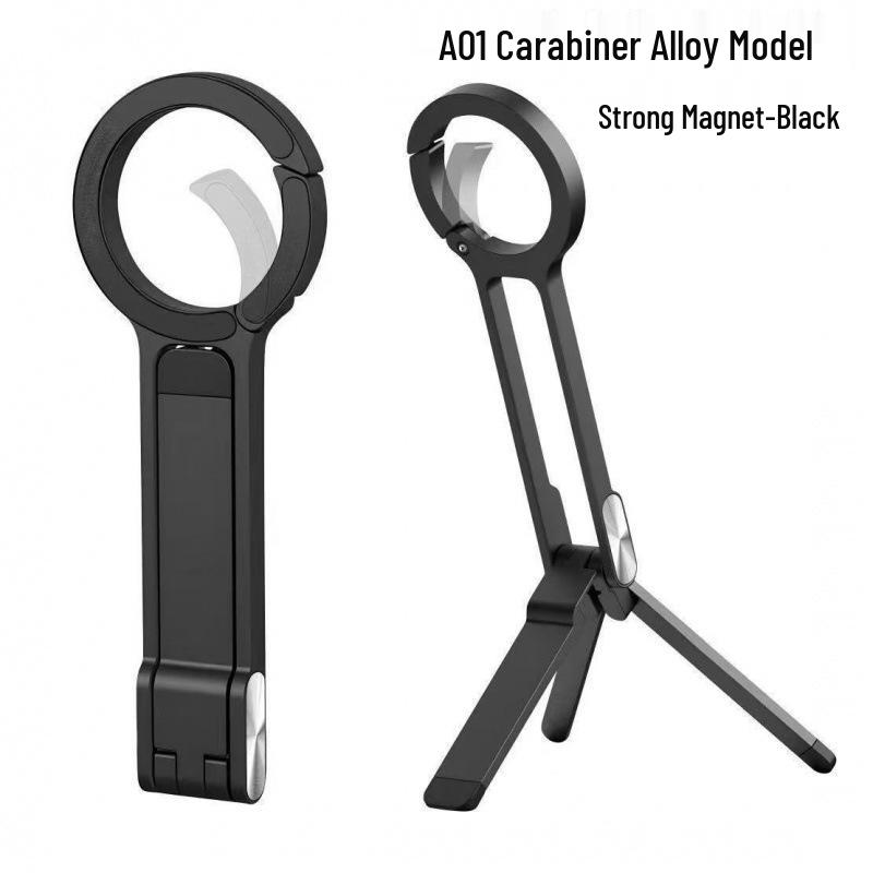 Portable Rotatable Aluminum Alloy Travel Stand for Airplane and Train Desks