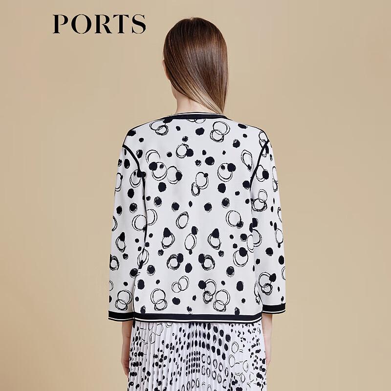 PORTS Women's Ink Halo Jacquard Cardigan