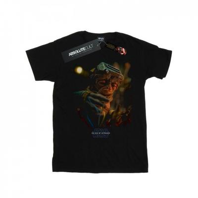 Womens/Ladies The Rise Of Skywalker Babu Frik Cotton Boyfriend T-Shirt