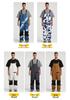 Unisex Waterproof Breathable Ski Bib Pants - Warm, Wear-Resistant Snowboard Suit
